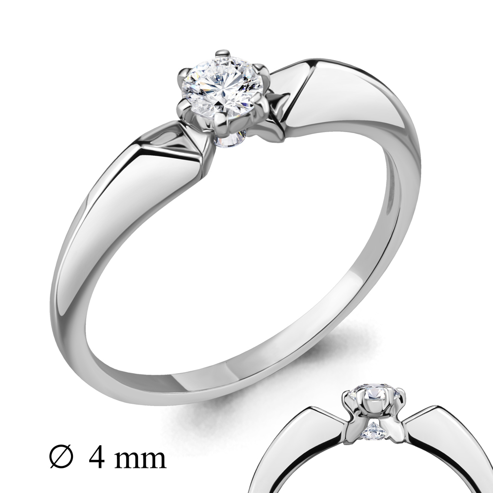 Кольцо из белого золота с бриллиантом Aquamarine Aquamarine 963785_585_бз р, 963785_585_бз
Кольцо из белого золота с бриллиантом Aquamarine Aquamarine 963785_585_бз р, 963785_585_бз