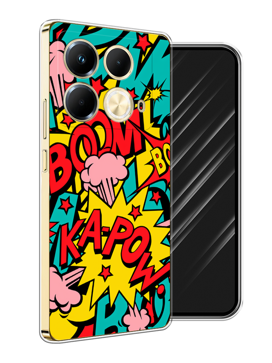 Чехол Awog на Infinix Note 40 "Постер pop art", Бирюзовый;желтый;красный, 3105850-1
Чехол Awog на Infinix Note 40 "Постер pop art", Бирюзовый;желтый;красный, 3105850-1