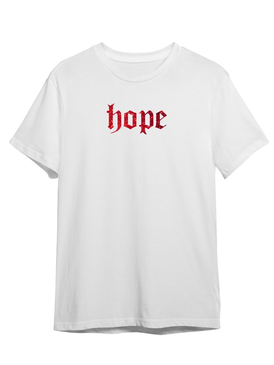 Футболка унисекс Каждому Своё Hope/Надежда/Готика STGO2GR белая XS, Белый, "Hope/Надежда/Готика" STGO2GR
Футболка унисекс Каждому Своё Hope/Надежда/Готика STGO2GR белая XS, Белый, "Hope/Надежда/Готика" STGO2GR
