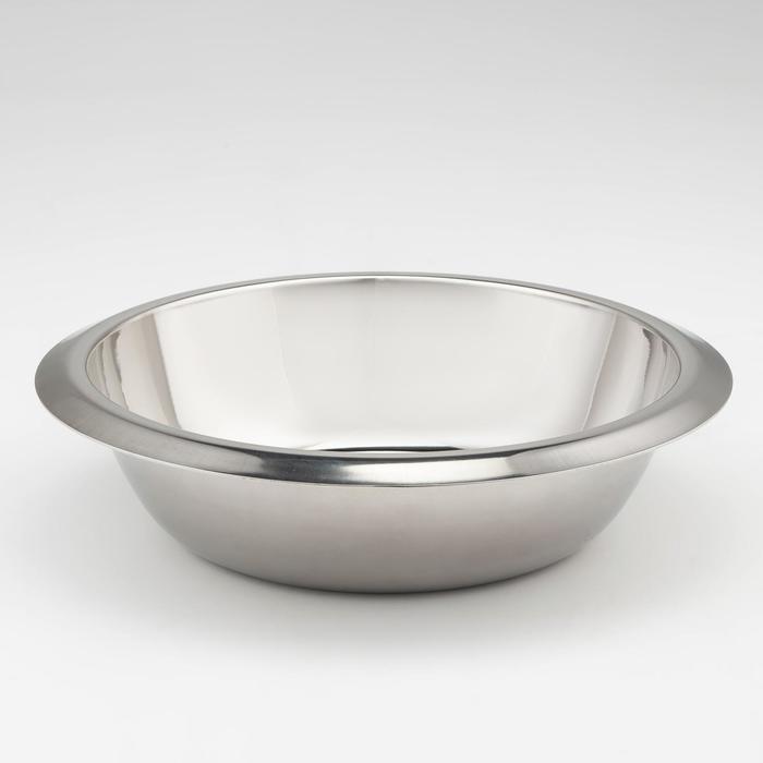 Мискa, 1,9 л, d=26 см, 201 мaркa стaли, толщинa 0,8 мм, внутренний диaметр 22 см, Посуда из нержавеющей стали "Проф"
Мискa, 1,9 л, d=26 см, 201 мaркa стaли, толщинa 0,8 мм, внутренний диaметр 22 см, Посуда из нержавеющей стали "Проф"