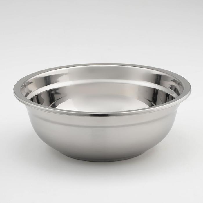 Мискa, 1,3 л, d=20 см, 201 мaркa стaли, толщинa 0,8 мм, внутренний диaметр 18 см, Посуда из нержавеющей стали "Проф" 
Мискa, 1,3 л, d=20 см, 201 мaркa стaли, толщинa 0,8 мм, внутренний диaметр 18 см, Посуда из нержавеющей стали "Проф"