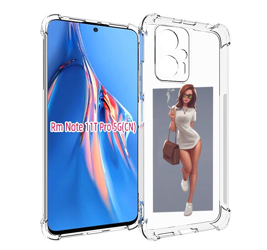 Чехол MyPads девушка-в-белой-футболке женский для Xiaomi Redmi Note 11T Pro / 11T Pro P..., Прозрачный, Tocco
Чехол MyPads девушка-в-белой-футболке женский для Xiaomi Redmi Note 11T Pro / 11T Pro P..., Прозрачный, Tocco