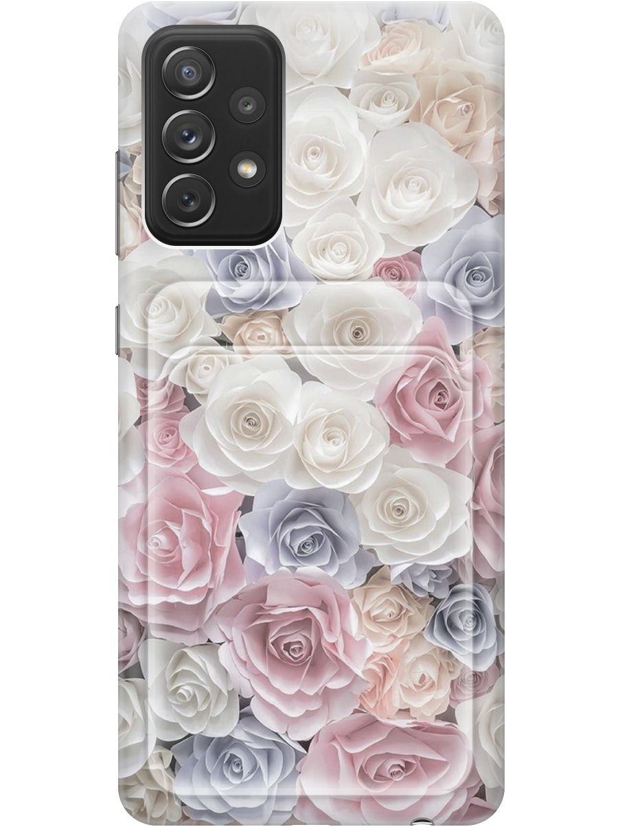 Силиконовый чехол на Samsung Galaxy A72 с рисунком "Пастельные розы", Белый;розовый;серый, 20012049
Силиконовый чехол на Samsung Galaxy A72 с рисунком "Пастельные розы", Белый;розовый;серый, 20012049
