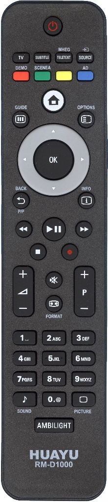 фото Пульт универсальный huayu для philips rm-d1000 hrm823