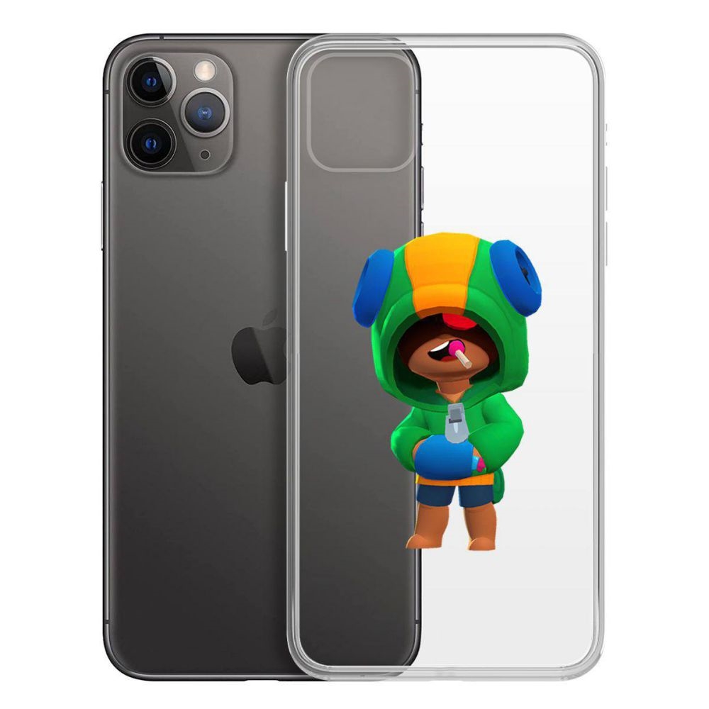 Чехол-накладка Krutoff Clear Case Brawl Stars-Леон для iPhone 11 Pro Max, Прозрачный
Чехол-накладка Krutoff Clear Case Brawl Stars-Леон для iPhone 11 Pro Max, Прозрачный