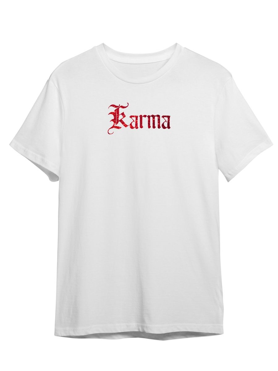 Футболка унисекс Каждому Своё Karma/Карма/Готика STGO5GR белая S, Белый, "Karma/Карма/Готика" STGO5GR
Футболка унисекс Каждому Своё Karma/Карма/Готика STGO5GR белая S, Белый, "Karma/Карма/Готика" STGO5GR