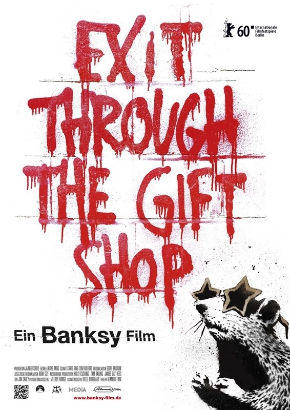Постер к фильму "Выход через сувенирную лавку" (Exit Through the Gift Shop) Оригинальный 6
Постер к фильму "Выход через сувенирную лавку" (Exit Through the Gift Shop) Оригинальный 6