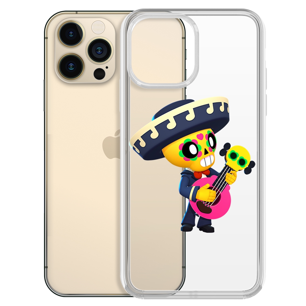 Чехол-накладка Krutoff Clear Case Brawl Stars-Поко для iPhone 13 Pro Max, Прозрачный
Чехол-накладка Krutoff Clear Case Brawl Stars-Поко для iPhone 13 Pro Max, Прозрачный