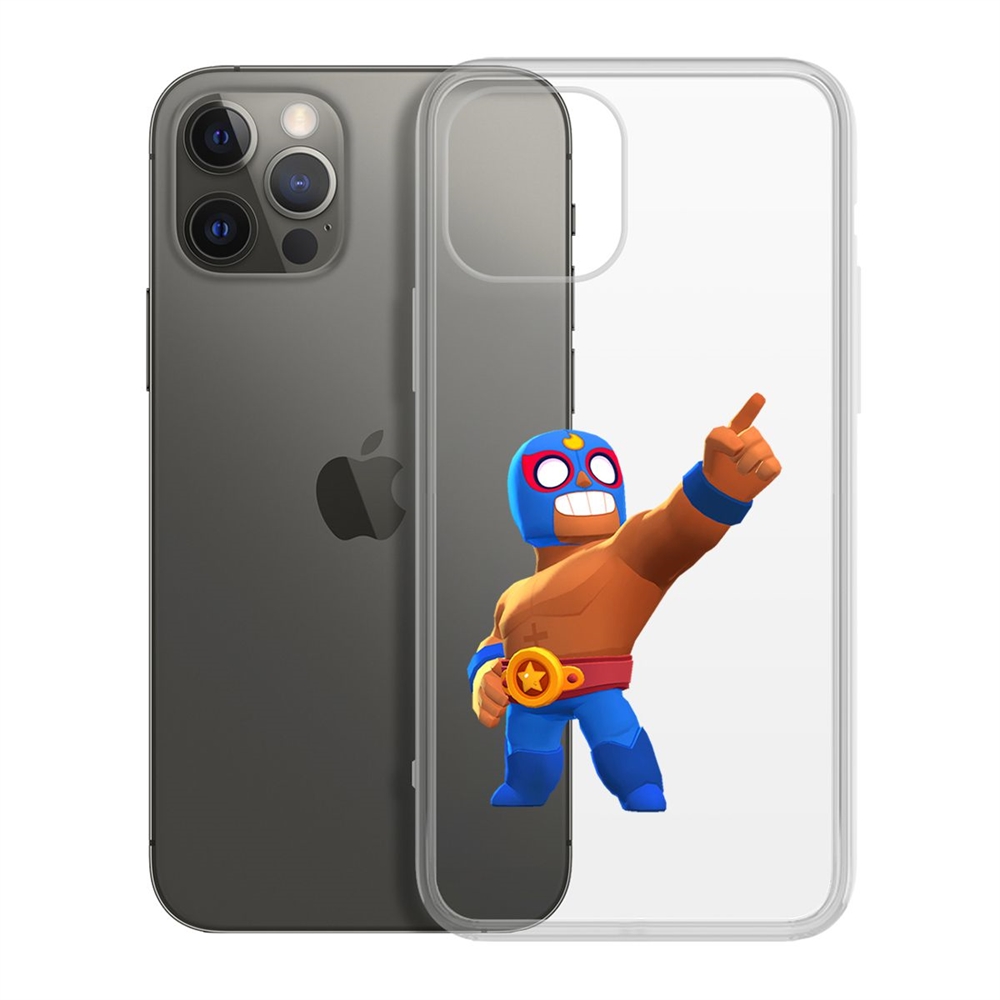 Чехол-накладка Krutoff Clear Case Brawl Stars-Эль Примо для iPhone 12/12 Pro, Прозрачный
Чехол-накладка Krutoff Clear Case Brawl Stars-Эль Примо для iPhone 12/12 Pro, Прозрачный