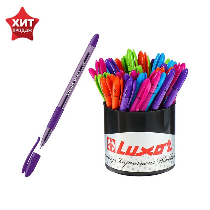 Ручка шариковая Luxor Spark II синяя, 0,7мм, грип, корпус микс, 31070/50 Tub (50 шт)
Ручка шариковая Luxor Spark II синяя, 0,7мм, грип, корпус микс, 31070/50 Tub (50 шт)