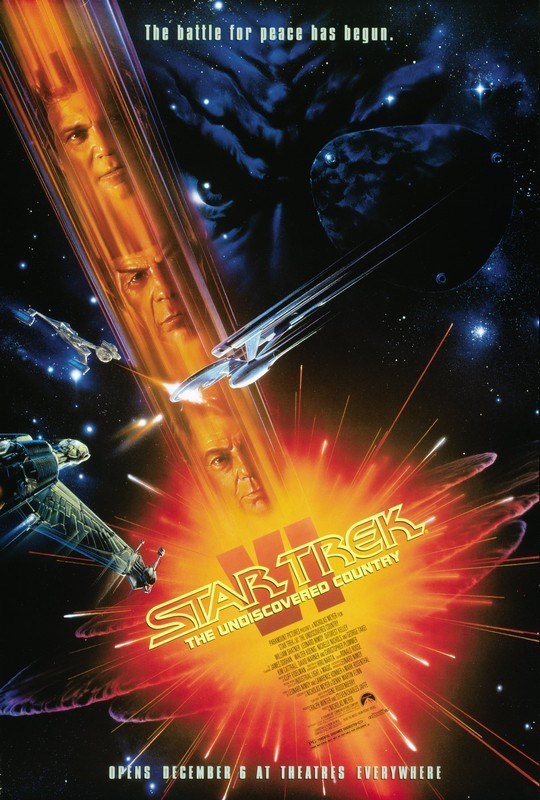 Постер к фильму "Звездный путь 6: Неоткрытая страна" (Star Trek VI The Undiscovered Countr
Постер к фильму "Звездный путь 6: Неоткрытая страна" (Star Trek VI The Undiscovered Countr