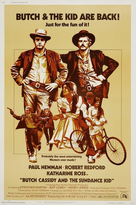 Постер к фильму "Буч Кэссиди и Сандэнс Кид" (Butch Cassidy and the Sundance Kid) Оригиналь
Постер к фильму "Буч Кэссиди и Сандэнс Кид" (Butch Cassidy and the Sundance Kid) Оригиналь