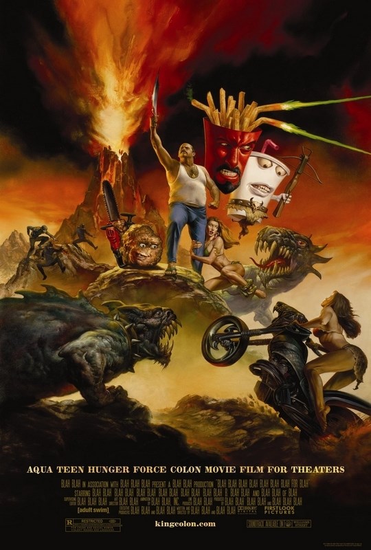 Постер к мультфильму "Команда Фастфуд" (Aqua Teen Hunger Force Colon Movie Film for Theate
Постер к мультфильму "Команда Фастфуд" (Aqua Teen Hunger Force Colon Movie Film for Theate