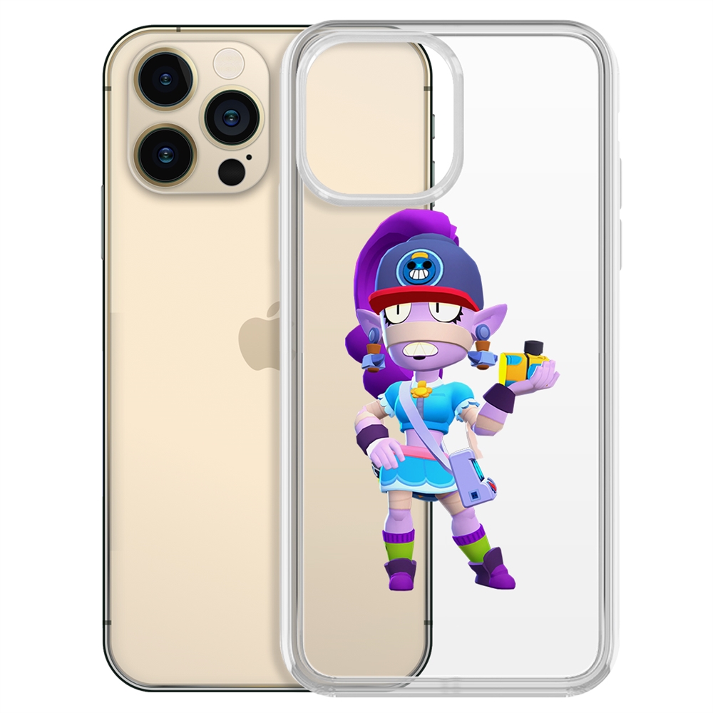 Чехол-накладка Krutoff Clear Case Brawl Stars-Суперфанатка Эмз для iPhone 13 Pro Max, Прозрачный
Чехол-накладка Krutoff Clear Case Brawl Stars-Суперфанатка Эмз для iPhone 13 Pro Max, Прозрачный