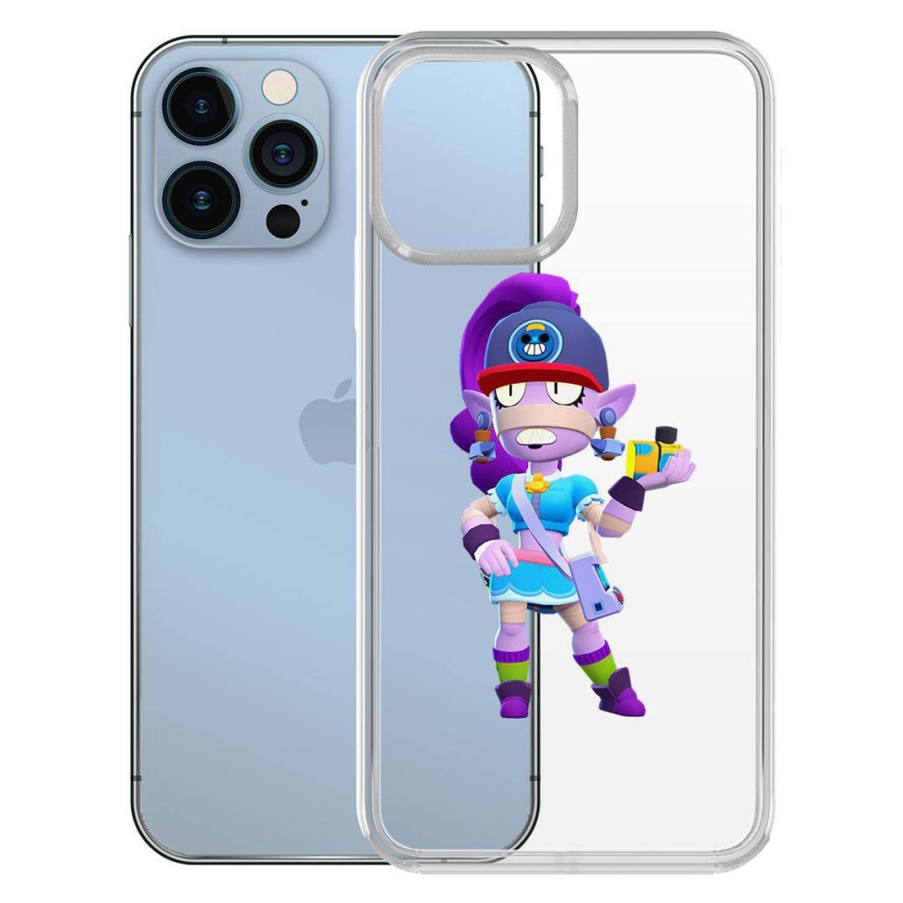 Чехол-накладка Krutoff Clear Case Brawl Stars-Суперфанатка Эмз для iPhone 13 Pro, Прозрачный
Чехол-накладка Krutoff Clear Case Brawl Stars-Суперфанатка Эмз для iPhone 13 Pro, Прозрачный