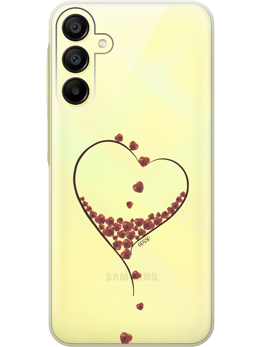 Силиконовый чехол на Samsung Galaxy A15 с рисунком "Little hearts" прозрачный, Прозрачный;черный, 20012138
Силиконовый чехол на Samsung Galaxy A15 с рисунком "Little hearts" прозрачный, Прозрачный;черный, 20012138