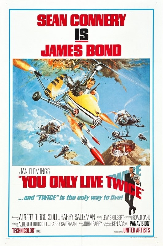 Постер к фильму "Джеймс Бонд 05 - Живешь только дважды" (You Only Live Twice) Оригинальный
Постер к фильму "Джеймс Бонд 05 - Живешь только дважды" (You Only Live Twice) Оригинальный