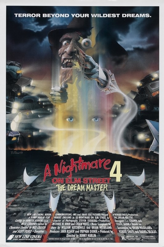Постер к фильму "Кошмар на улице Вязов 4: Повелитель сна" (A Nightmare on Elm Street 4 The
Постер к фильму "Кошмар на улице Вязов 4: Повелитель сна" (A Nightmare on Elm Street 4 The