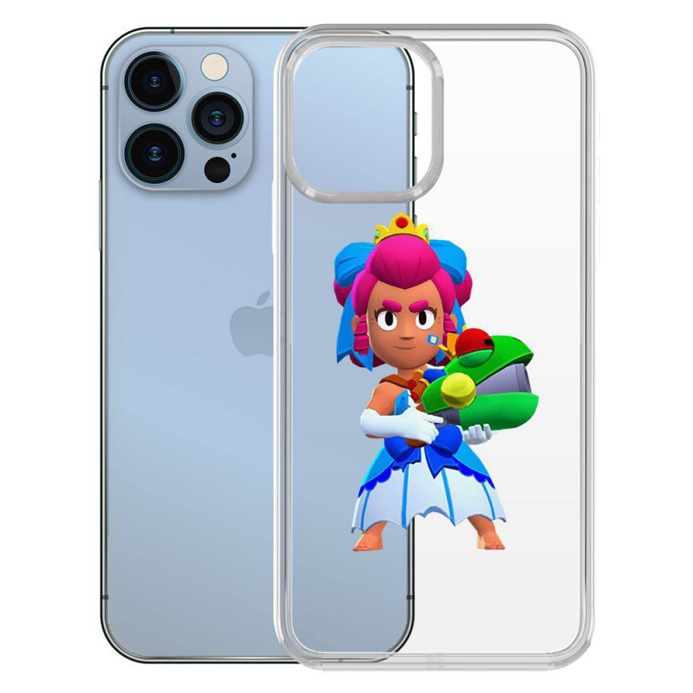 Чехол-накладка Krutoff Clear Case Brawl Stars-Принцесса Шелли для iPhone 13, Прозрачный
Чехол-накладка Krutoff Clear Case Brawl Stars-Принцесса Шелли для iPhone 13, Прозрачный