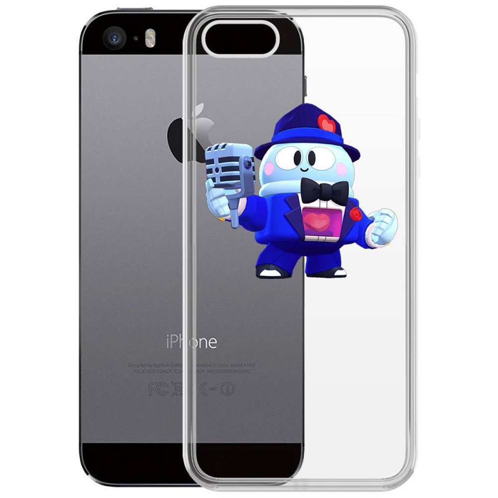 Чехол-накладка Krutoff Clear Case Brawl Stars-Стильный Лу для iPhone 5/5s, Прозрачный
Чехол-накладка Krutoff Clear Case Brawl Stars-Стильный Лу для iPhone 5/5s, Прозрачный