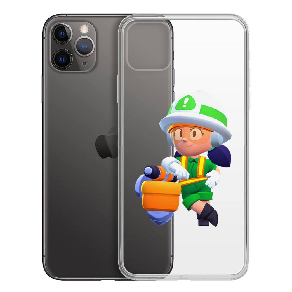 Чехол-накладка Krutoff Clear Case Brawl Stars-Строительница Джеки для iPhone 11 Pro Max
Чехол-накладка Krutoff Clear Case Brawl Stars-Строительница Джеки для iPhone 11 Pro Max