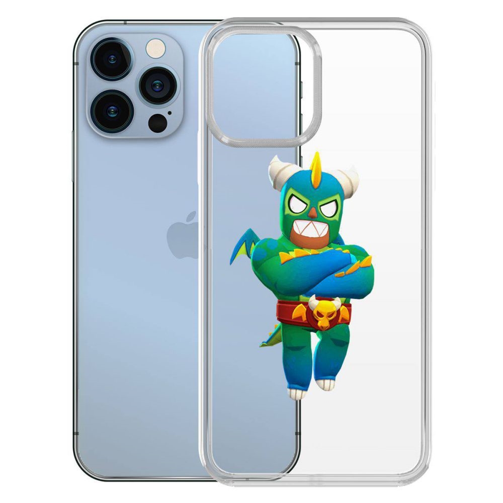 Чехол-накладка Krutoff Clear Case Brawl Stars-Эль Дракон Вердозо для iPhone 13, Прозрачный
Чехол-накладка Krutoff Clear Case Brawl Stars-Эль Дракон Вердозо для iPhone 13, Прозрачный