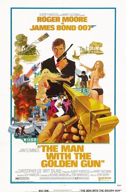 Постер к фильму "Джеймс Бонд 09 - Человек с золотым пистолетом" (The Man with the Golden G
Постер к фильму "Джеймс Бонд 09 - Человек с золотым пистолетом" (The Man with the Golden G