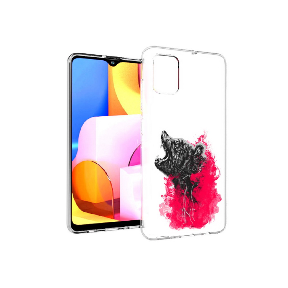 Чехол MyPads Tocco для Samsung Galaxy A71 медведь в дымке (PT142122.485.463), Прозрачный, Tocco 
Чехол MyPads Tocco для Samsung Galaxy A71 медведь в дымке (PT142122.485.463), Прозрачный, Tocco