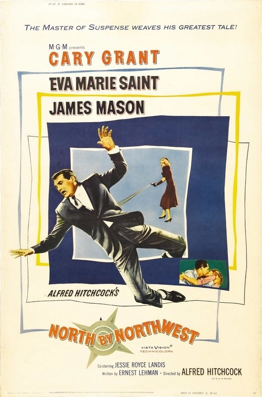 Постер к фильму "На север через северо-запад" (North by Northwest) Оригинальный 68,6x101,6
Постер к фильму "На север через северо-запад" (North by Northwest) Оригинальный 68,6x101,6