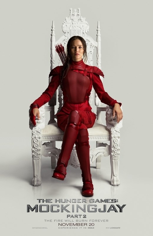 Постер к фильму "Голодные игры: Сойка-пересмешница. Часть II" (The Hunger Games Mockingjay
Постер к фильму "Голодные игры: Сойка-пересмешница. Часть II" (The Hunger Games Mockingjay