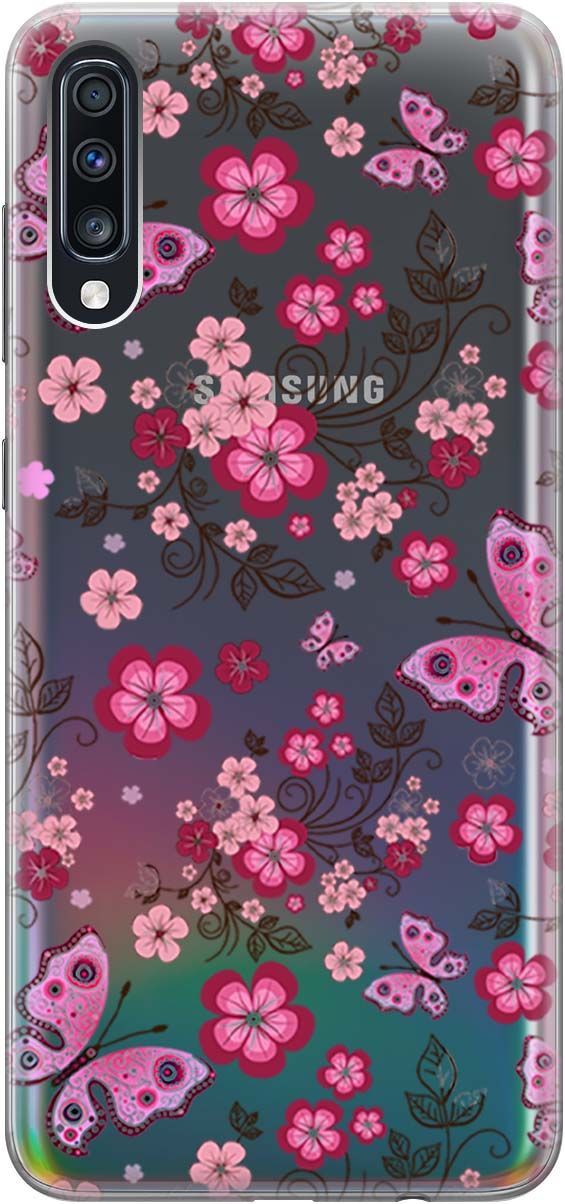 Чехол на Samsung Galaxy A70/A70s "Butterflies and Flowers" прозрачный, Прозрачный;розовый, 0
Чехол на Samsung Galaxy A70/A70s "Butterflies and Flowers" прозрачный, Прозрачный;розовый, 0