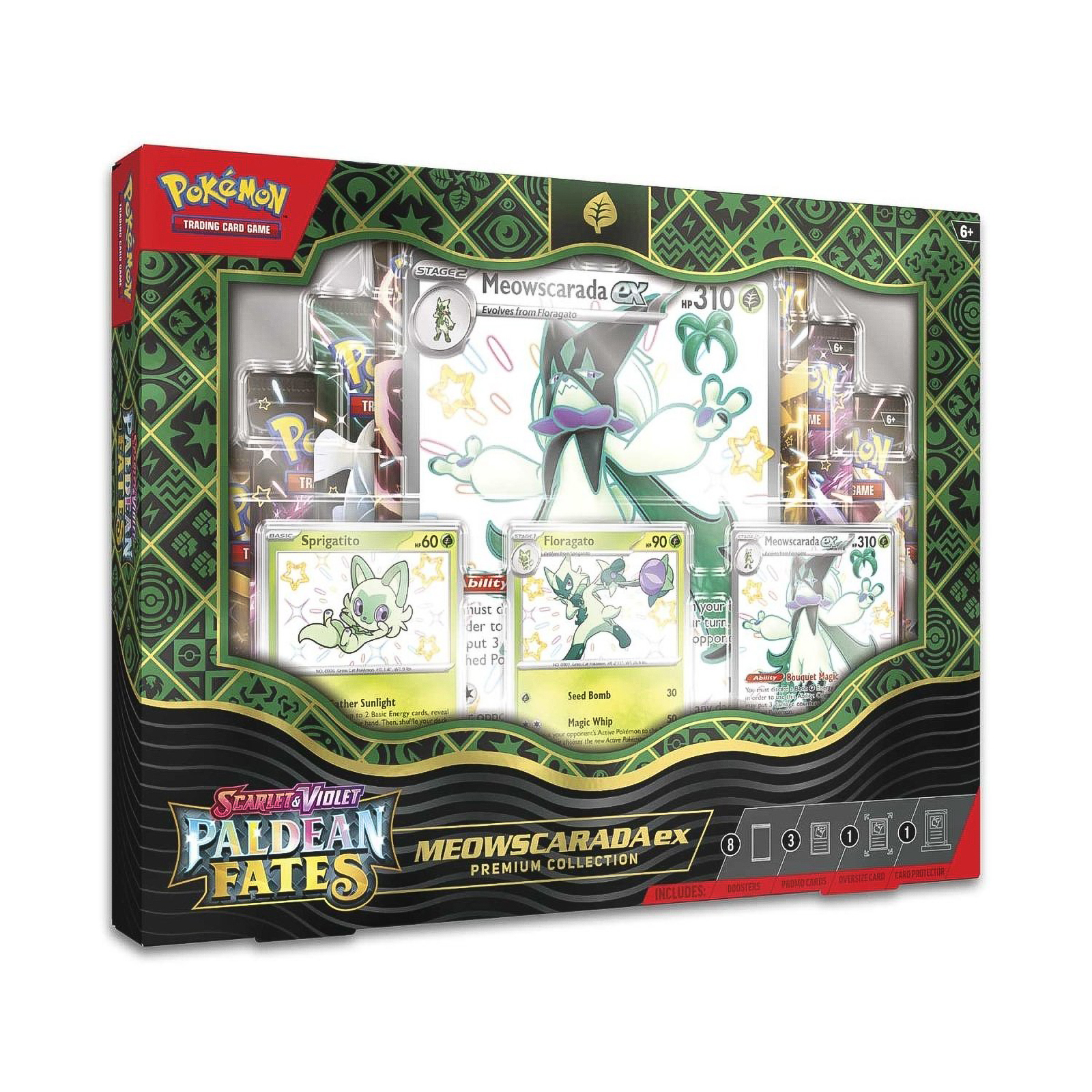 Настольная игра Nintendo Pokemon TCG: Premium Collection Meowscarada ex Scarlet & Violet, TCG
Настольная игра Nintendo Pokemon TCG: Premium Collection Meowscarada ex Scarlet & Violet, TCG