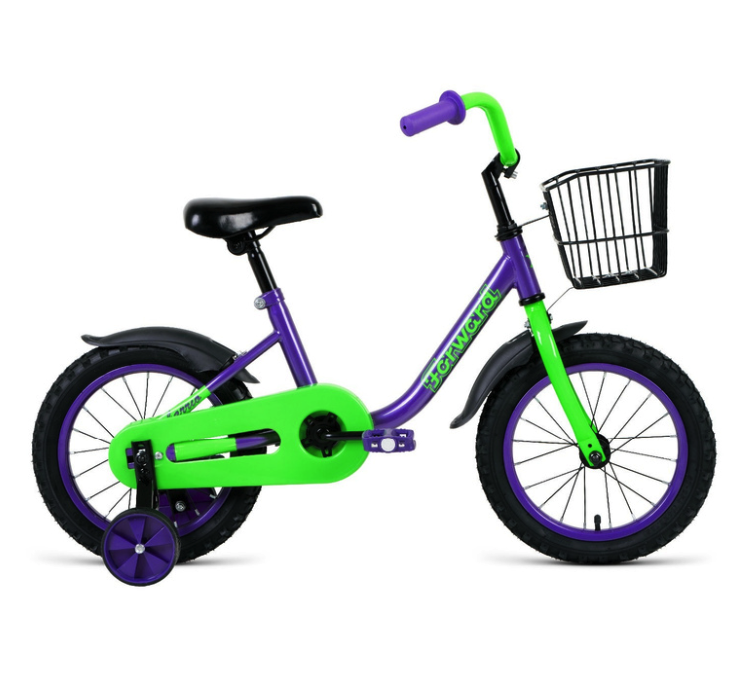 фото Велосипед 14 forward barrio 2022 зеленый nobrand