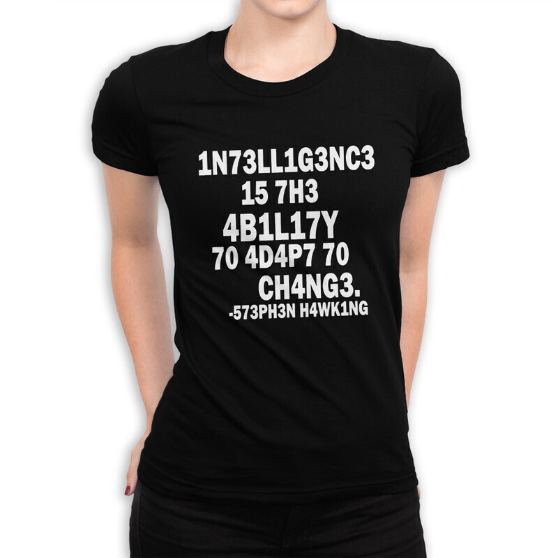 Футболка женская Dream Shirts Стивен Хокинг 10003981 черная 2XL, Стивен Хокинг 10003981
Футболка женская Dream Shirts Стивен Хокинг 10003981 черная 2XL, Стивен Хокинг 10003981