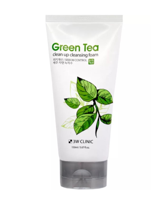 Заживляющая пенка для очищения кожи лица 3W Clinic Green Tea Clean Up Cleansing Foam 150мл
Заживляющая пенка для очищения кожи лица 3W Clinic Green Tea Clean Up Cleansing Foam 150мл