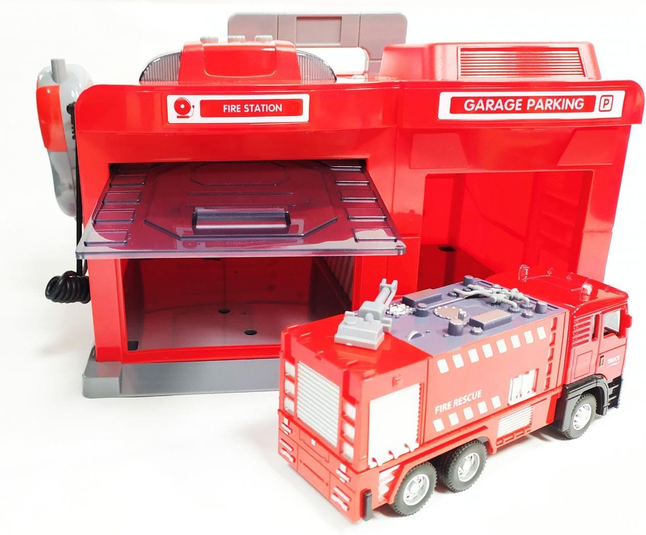 Парковка MSN Toys гараж с металической машинкой Пожарная служба CLM-551, Красный
Парковка MSN Toys гараж с металической машинкой Пожарная служба CLM-551, Красный