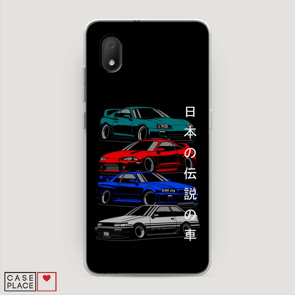 Чехол Awog на Alcatel 1A (2020) 5002F / Алкатель 1A (2020) 5002F "JDM Legend cars", 171050-5
Чехол Awog на Alcatel 1A (2020) 5002F / Алкатель 1A (2020) 5002F "JDM Legend cars", 171050-5