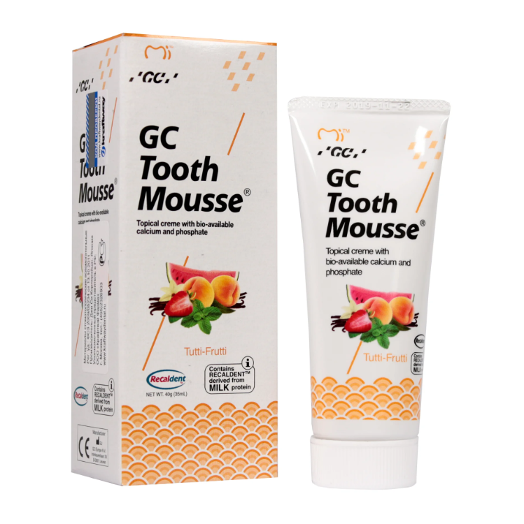Гель для зубов GC Tooth Mousse мультифрукт для восстановления и укрепления эмали от кариес, Tooth Mousse мультифрукт
Гель для зубов GC Tooth Mousse мультифрукт для восстановления и укрепления эмали от кариес, Tooth Mousse мультифрукт