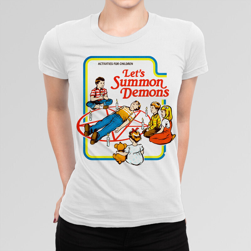 Футболка женская Dream Shirts Давайте вызовем демонов 10004211 белая S, Давайте вызовем демонов 10004211
Футболка женская Dream Shirts Давайте вызовем демонов 10004211 белая S, Давайте вызовем демонов 10004211
