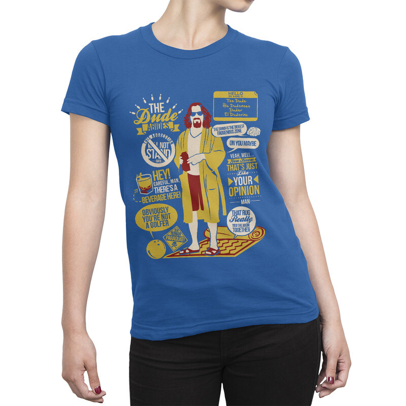 Футболка женская Dream Shirts Большой Лебовски - Чувак 9899154111 синяя M, Синий, Большой Лебовски - Чувак 9899154111
Футболка женская Dream Shirts Большой Лебовски - Чувак 9899154111 синяя M, Синий, Большой Лебовски - Чувак 9899154111