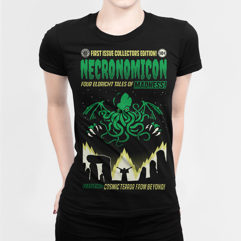 Футболка женская Dream Shirts Ктулху - Некрономикон 9899159111 черная S, Ктулху - Некрономикон 9899159111
Футболка женская Dream Shirts Ктулху - Некрономикон 9899159111 черная S, Ктулху - Некрономикон 9899159111