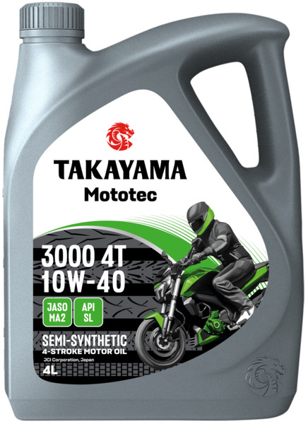 Масло Takayama 10/40 Mototec 3000 4T API SL Jaso MA-2 пластик полусинтетическое 4 л, vh-564846h
Масло Takayama 10/40 Mototec 3000 4T API SL Jaso MA-2 пластик полусинтетическое 4 л, vh-564846h