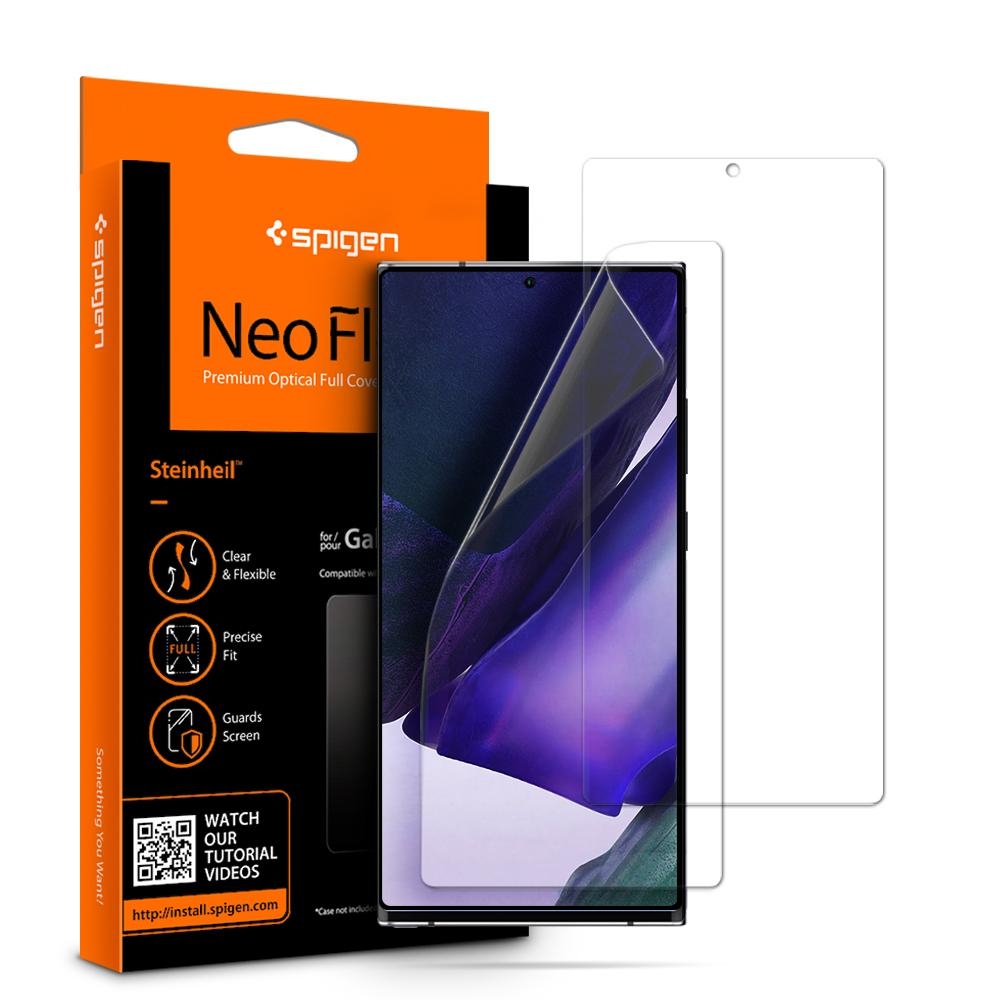 Защитная пленка Spigen для Galaxy Note 20 Ultra - Neo Flex HD - Прозрачный - AFL01357, Neo Flex
Защитная пленка Spigen для Galaxy Note 20 Ultra - Neo Flex HD - Прозрачный - AFL01357, Neo Flex