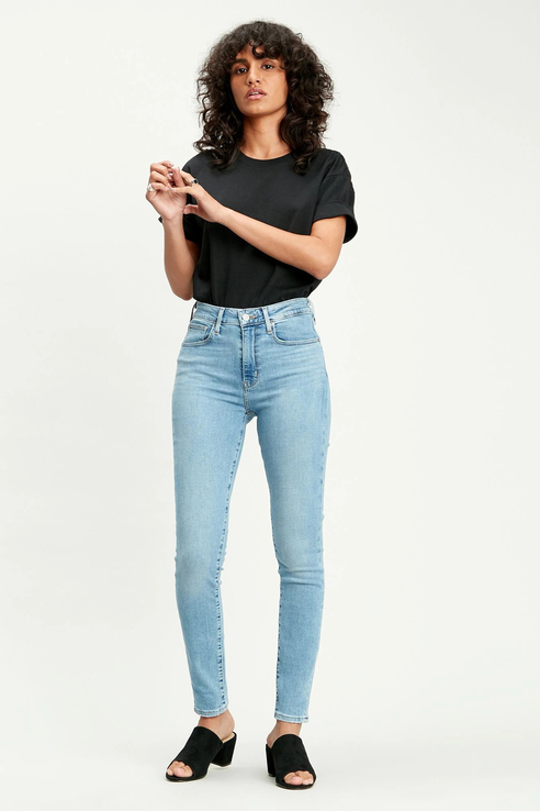 фото Джинсы женские levi's 1888203320 голубые 28/32