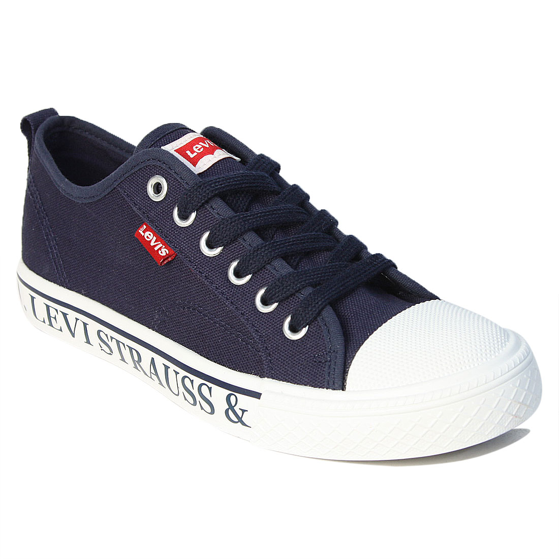 фото Кеды детские levi's kids, цв. синий р.39