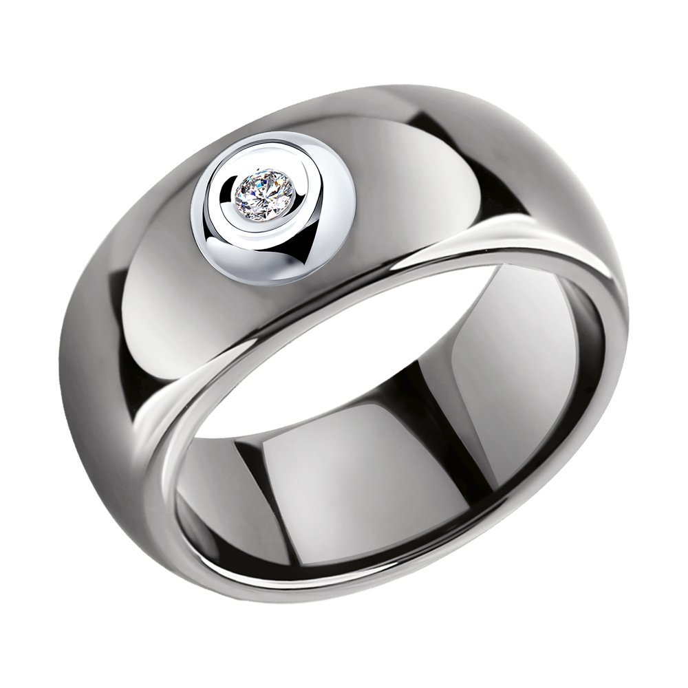 Кольцо из золота и керамики р. 18,5 SOKOLOV Diamonds 6015075, бриллиант\керамика, 6015075
Кольцо из золота и керамики р. 18,5 SOKOLOV Diamonds 6015075, бриллиант\керамика, 6015075