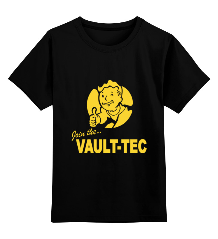 Детская футболка классическая Printio Fallout vault-tec, р. 116, Черный, 0000000654611
Детская футболка классическая Printio Fallout vault-tec, р. 116, Черный, 0000000654611