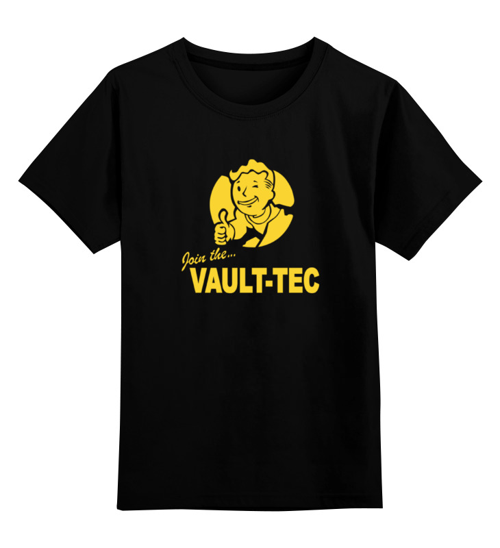Детская футболка классическая Printio Fallout vault-tec, р. 104, Черный, 0000000654622
Детская футболка классическая Printio Fallout vault-tec, р. 104, Черный, 0000000654622