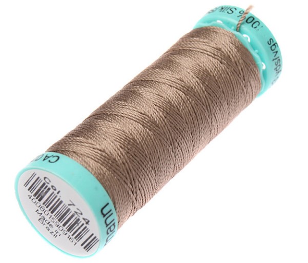 Нитки шёлковые Gutermann R753, 30 м, цвет: 724, 5 штук, арт. 723878 (количество товаров в
Нитки шёлковые Gutermann R753, 30 м, цвет: 724, 5 штук, арт. 723878 (количество товаров в
