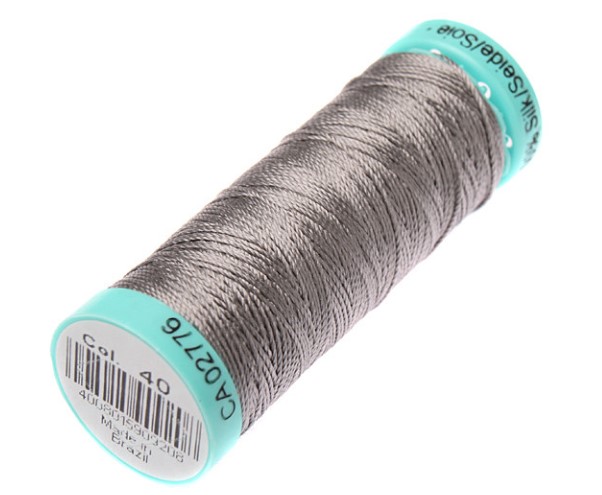 Нитки шёлковые Gutermann R753, 30 м, цвет: 40, 5 штук, арт. 723878 (количество товаров в к
Нитки шёлковые Gutermann R753, 30 м, цвет: 40, 5 штук, арт. 723878 (количество товаров в к